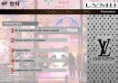 LVMH Louis Vuitton 루이비통 (LVMH 기업소개, 명품 브랜드 가치와 역사, 컨셉, 제품, 디자이너, 명품시장현황, 마케팅 전략, 4P, STP , 브랜드마케팅전략).pptx 32페이지
