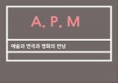 통합예술프로그램 기획 발표자료 - A. P. M  예술과 연극과 영화의 만남.pptx
 1페이지