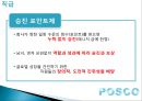 포스코 (POSCO) 기업현황(연혁,사명,경영목표,경영전략,문화,SWOT 분석) & 인적자원(인재상,모집/채용,교육훈련/유학제도,근무/직급/임금,복리후생/휴가제도,지원자 TIP).pptx

 23페이지