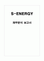 (주)에스에너지 (S-Energy) 재무분석 보고서  1페이지