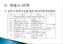 e-SCM의 현황과 발전전략.PPT  14페이지