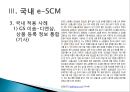 e-SCM의 현황과 발전전략.PPT  18페이지