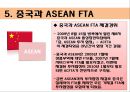 중국의 FTA체결현황 (FTA의 정의, 중국과 파키스탄 FTA, 중국과 칠레 FTA, 중국과 아세안(ASEAN) FTA, 중국과 페루 CEPA, 중국과 홍콩 CEPA, 중국의 FTA추진이유, 한중 FTA의 정체원인).ppt 18페이지