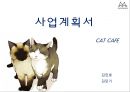 『고양이카페 (CAT CAFE) 사업계획서』 {시장 환경 분석, 운영 방안, 입지/인테리어, 마케팅 전략, 재무 분석}.pptx 1페이지