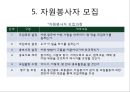 자원봉사활동의 현황과 관리과정 9페이지
