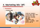 BBQ 마케팅 {마케팅 환경 분석, STP 전략, 마케팅믹스 Marketing Mix (4P), 해외 진출 현황}.pptx 18페이지