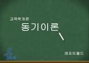 [교육학개론] 동기이론 {동기의 정의, 성질, 속성, 유형 행동표출 유형, 동기과정, 매슬로(Maslow)의 욕구위계이론, 맥그리거(McGregor)의 X Y이론}.ppt 1페이지