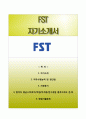 [FST자기소개서] FST 합격자소서와 면접面接기출문제,에프에스티자기소개서,에프에스티자소서 1페이지