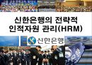 신한은행의 전략적 인적자원 관리(HRM : Human Resource Management)  (신한은행 인사관리).pptx 1페이지