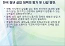 복지정책의 관점으로 본 청년 실업 문제 (청년실업 복지 방안) 세 원인으로 본 청년 실업 해결 대책.pptx 19페이지