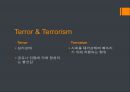 [★발표자료★][테러리즘 Terrorism] 테러의 개념, 테러의 원인과 특징, 테러의 문제점, 테러 대책방안.pptx 6페이지
