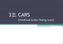 CARS(Childhood Autism Rating Scale), 아동기 자폐증 평정척도 1페이지