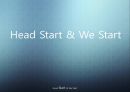 Head Start & We Start PPT(헤드스타트운동, 위스타트운동, 프로그램내용, 두가지비교, 성과) 파워포인트 1페이지