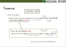 코오롱스포츠(KOLON SPORT)[아웃도어 시장 국내 시장점유율 1위 올라서기.매출 1조원] 27페이지