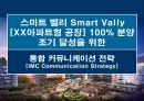 스마트 벨리 Smart Vally[XX아파트형 공장] 100% 분양 조기 달성을 위한통합 커뮤니케이션 전략[IMC Communication Strategy]  - 분양광고 기획서 1페이지
