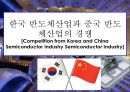 한국 반도체산업과 중국 반도체산업의 경쟁 1페이지