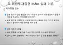 M&A 정의,M&A 시장 규모,M&A 성공사례,M&A 실패사례 34페이지