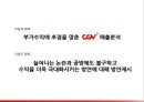 CGV시장 분석,CGV의 매출 현황,CGV의 수익구조,CGV의 경쟁현황,브랜드마케팅,서비스마케팅,글로벌경영,사례분석,swot,stp,4p 14페이지