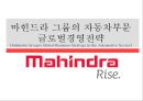 마힌드라 그룹의 자동차부문 글로벌경영전략[Mahindra Group's Global Business Strategy in the Automotive Sector] 1페이지