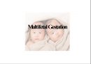 다태 임신 (Multifetal gestation) 의대 간호대 발표 PPT 1페이지