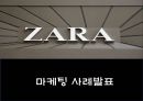 [ZARA 마케팅사례 PPT] ZARA 자라 성공비결과 ZARA 자라 마케팅 SWOT,STP,4P전략분석 1페이지