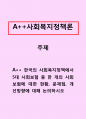 사회복지정책론]한국의 사회복지정책에서 5대 사회보험 중 한 개의 사회보험에 대한 현황, 문제점, 개선방향에 대해 논의하시오 1페이지