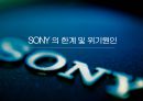 [SONY 의 한계 ] SONY 의 한계 및 위기원인 1페이지