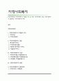 [지역사회복지] 지역사회복지의 개념과 의의 및 내용, 지역사회복지 모형, 지역사회복지의 실천과정, 지역사회복지의 자원 1페이지