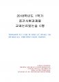 2018년 1학기 교과논리및논술 중간시험과제물 C형(영유아교사의 직무 스트레스) 1페이지