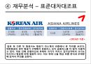 대한항공 vs 아시아나항공 기업분석 30페이지