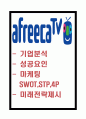 아프리카TV 기업분석및 성공요인과 마케팅 SWOTSTP4P전략분석및 아프리카TV 미래전략제시 1페이지