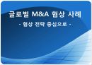 글로벌 M&AM&A 협상 사례적대적 M&A적대적 M&A 1페이지