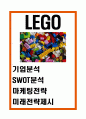 레고 LEGO 기업분석과 SWOT분석 및 레고 마케팅 사례분석과 레고 미래전략제시 1페이지