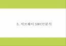 서브웨이 마케팅 PPT - 서브웨이 SUBWAY 기업분석 성공요인 3C분석과 서브웨이 SWOT분석및 마케팅전략분석과 새로운 미래전략제언 PPT 14페이지