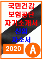 국민건강보험공단 자기소개서 2020년-국민건강보험공단 자소서 국민건강보험공단 행정직 자기소개서 국민건강보험공단 요양직 자소서 국민건강보험공단자기소개서자소서 국민건강보험공단자소서 1페이지