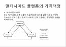 멀티사이드 비즈니스,소프트웨어 플랫폼,원사이드비지니스,가격차별화,이부가격제,침투가격,크림스키밍,카니벌라이제이션 12페이지