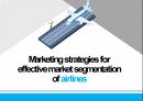 Marketing strategies for effective market segmentation of airlines 1페이지