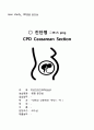 여성 제왕절개 아두골반불균형 CPD Ceasarean Section 간호진단7가지 case study (항상 과제 A+ 받고 당연히 이 케이스도 A+ ) 1페이지