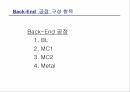 Back-End  공정  구성 항목 1페이지