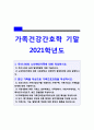 가족건강간호학 기말] 1.우리나라의 노인학대가족 1) 우리나라의 노인학대 발생현황 2) 노인학대가족에 대한 사회정책과 간호학적 중재방안 2.본인 가족을 대상으로 가족간호과정 작성, 프리드만의 가족사정도구를 적용하여 가족구족, 가족기능과 가족발달단계 사정, 가계도, 외부체계도, 가족연대기, 사회지지체계도, 가족아프가사정도구, 최근 경험표-가족건강간호학 1페이지