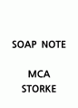 물리치료 SOAP-MCA STROKE 1페이지