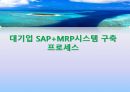 대기업 SAP+MRP시스템 구축 프로세스 1페이지