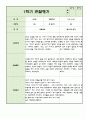 어린이집 1학기 3월~8월 만2세 관찰일지와 발달평가 5명 4페이지