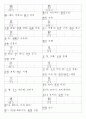 일본어능력시험(JLPT/JPT) N4한자(253자) 4페이지