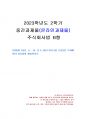 2023년 2학기 주식회사법 중간시험과제물 B형(선고 2021다271282 판결) 1페이지