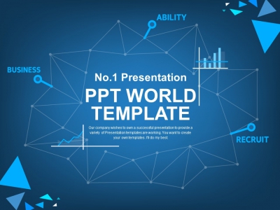 비즈니스 리쿠르트(자동완성형포함) 파워포인트 PPT 템플릿 디자인