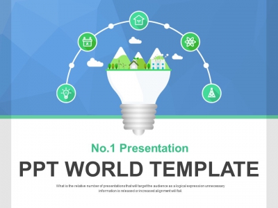 친환경 에너지 개발(자동완성형포함) 파워포인트 PPT 템플릿 디자인