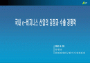국내 e-비지니스산업의 강점과 수출 경쟁력 (전자상거래 파워포인트자료) 1페이지