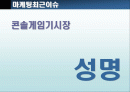 마케팅 콘솔게임기 시장 1페이지