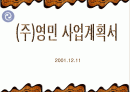 사업계획서 1페이지